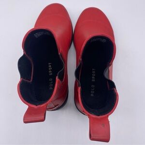 Polo Sport  Ralph Lauren Women’s Rain Boots Size 8B